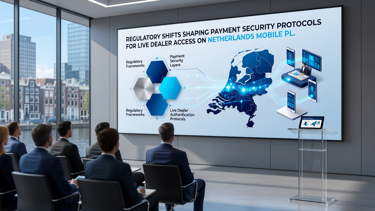 Diagram van beveiligde betalingsprocessen voor mobiele live dealer spellen